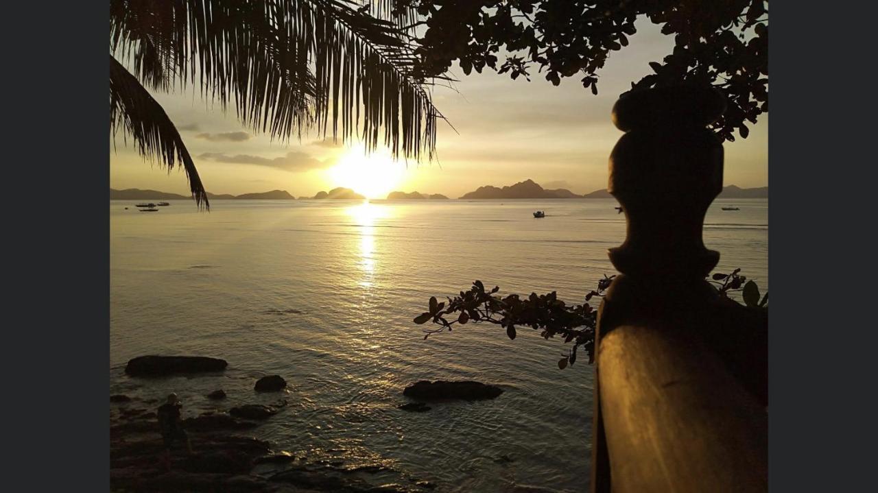 Hut Sunset Island View Hotel El Nido Exterior photo